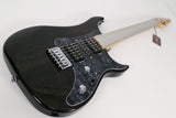 Vigier Surfreter Supra Fretless Guitar in Clear Black