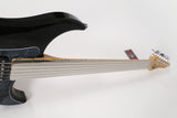 Vigier Surfreter Supra Fretless Guitar in Clear Black