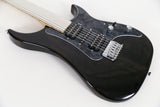 Vigier Surfreter Supra Fretless Guitar in Clear Black