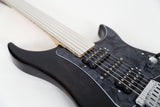 Vigier Surfreter Supra Fretless Guitar in Clear Black