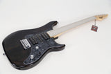 Vigier Surfreter Supra Fretless Guitar in Clear Black