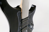 Vigier Surfreter Supra Fretless Guitar in Clear Black